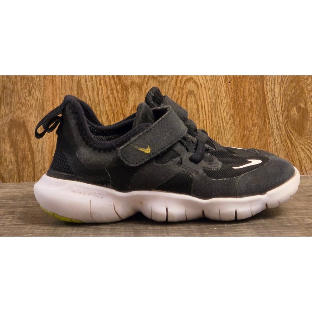 Nike Free Run 5.0‎ Athletic Sneakers Shoes Toddler Size 10.5C Black
